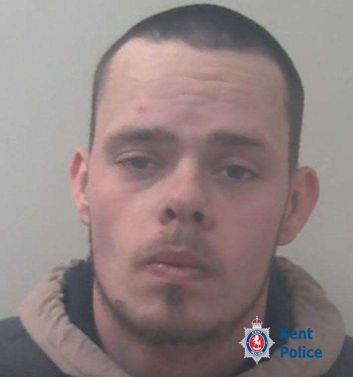 Damien McCann of Brompton Lane, Strood was jailed. Picture: Kent Police