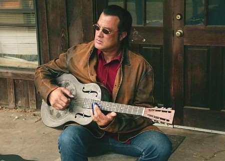 STEVEN SEAGAL: taking a break from the big screen