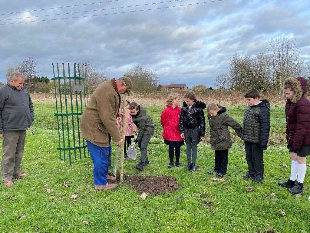 Trees are being planted across the country to create the Queen's Green Canopy