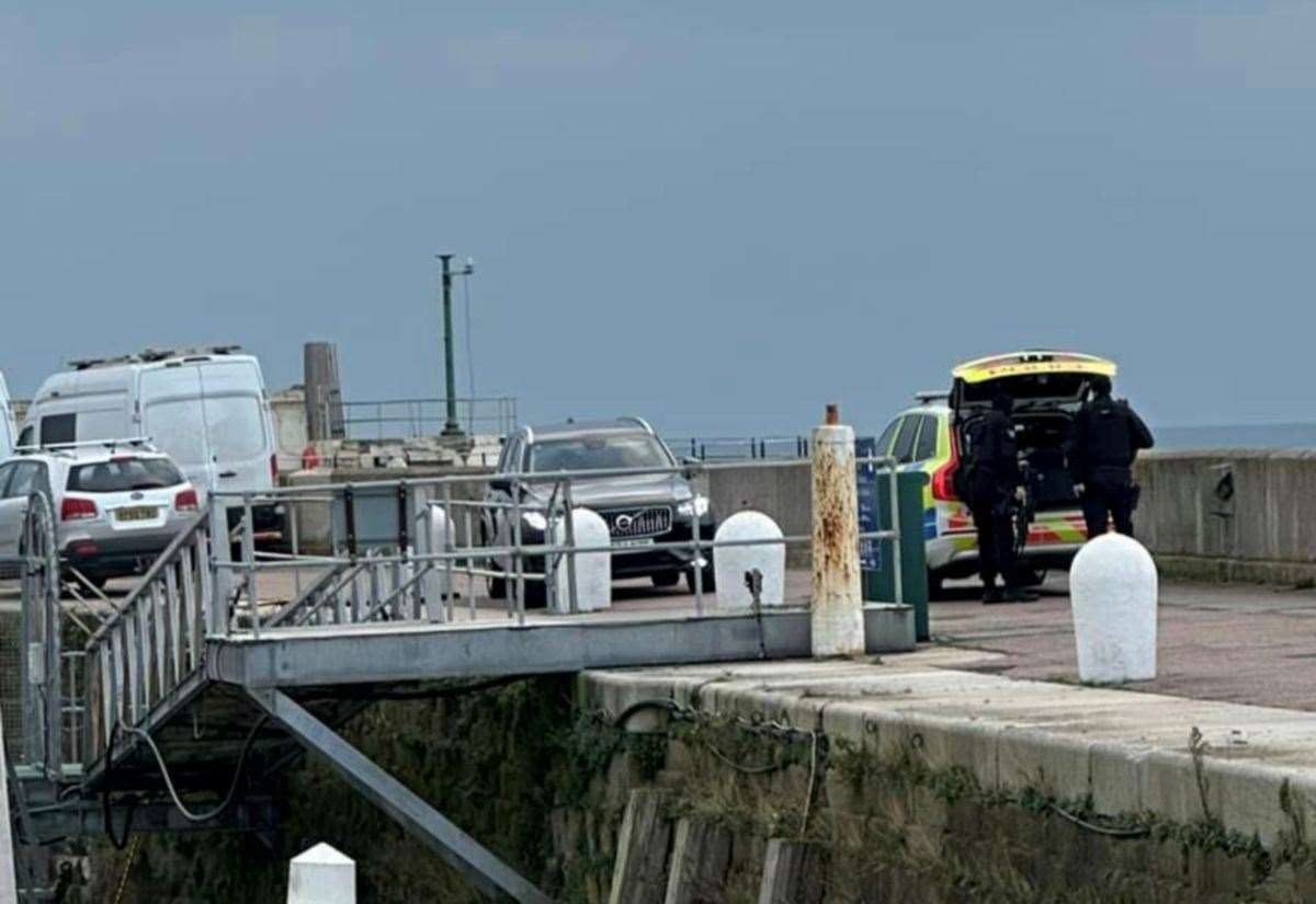 Four arrested and cocaine haul seized after armed police descend on harbour