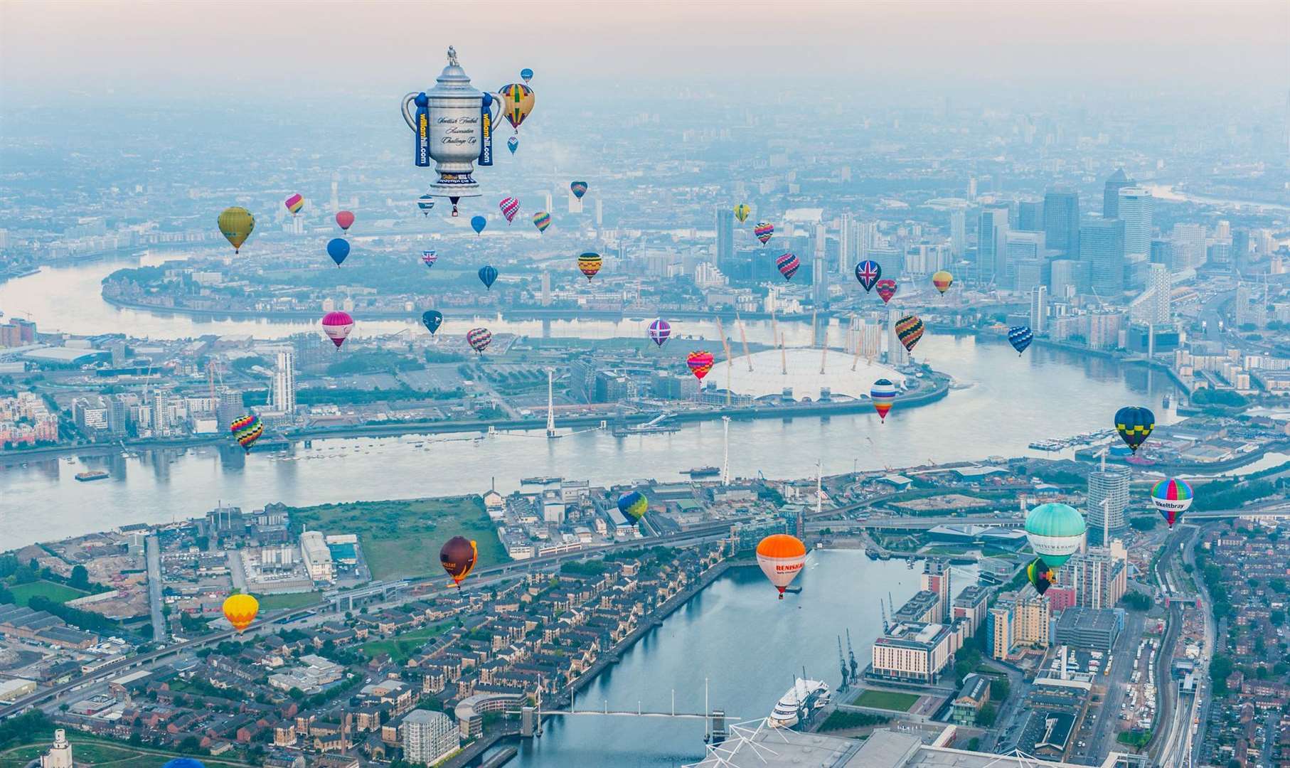 The Lord Mayor's Hot Air Balloon Regatta will return for the first time in five years. Picture: Exclusive Ballooning / Facebook