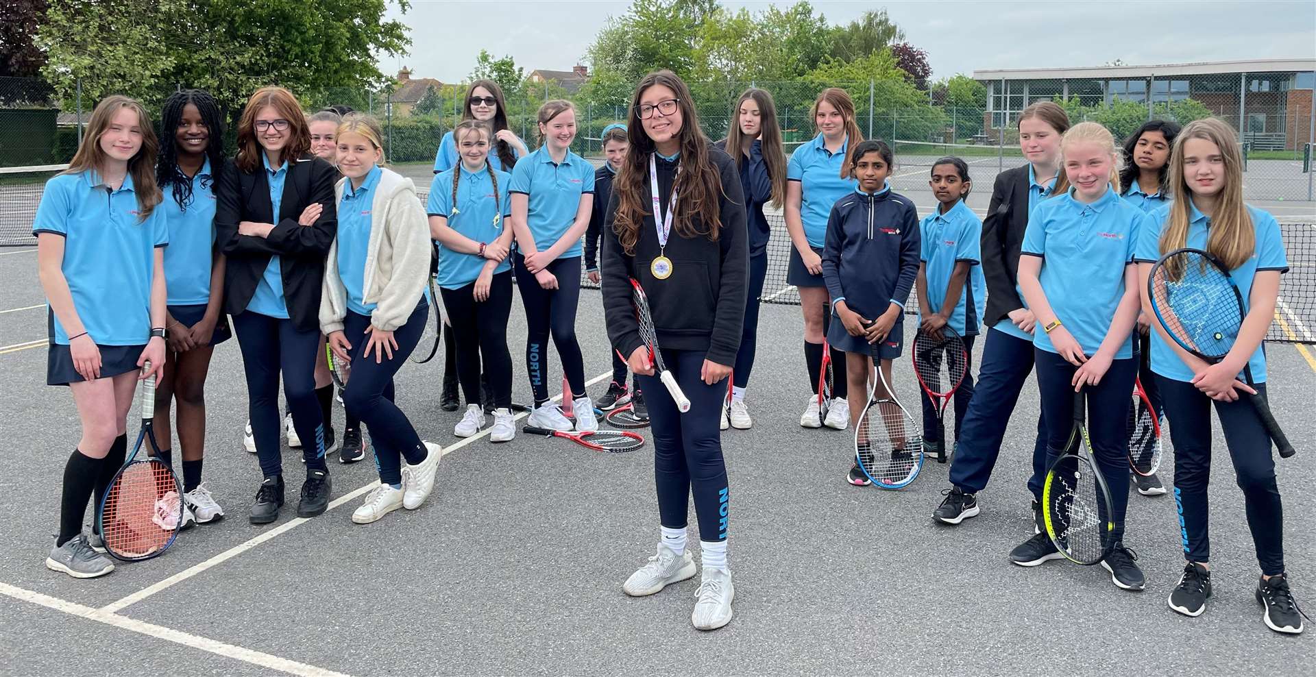 Lily Porter claimed singles and doubles success as she bids to reach Wimbledon