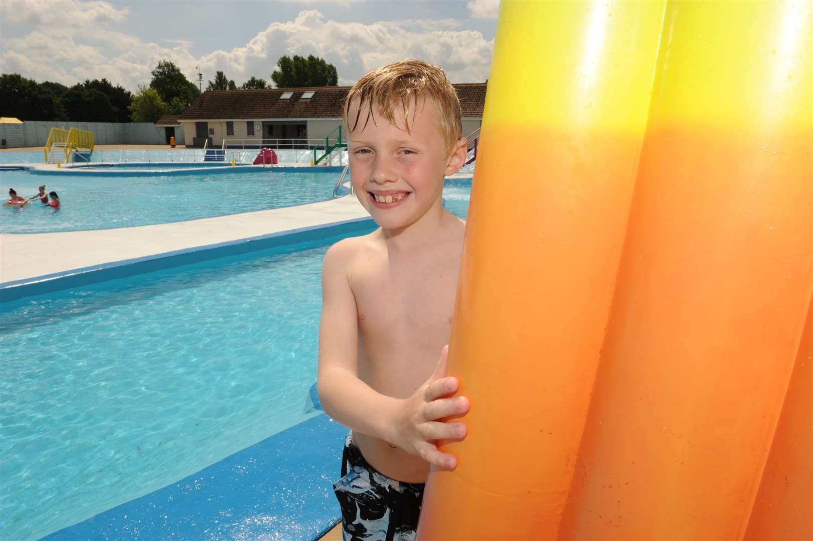 The Strand outdoor pool in Gillingham is now open