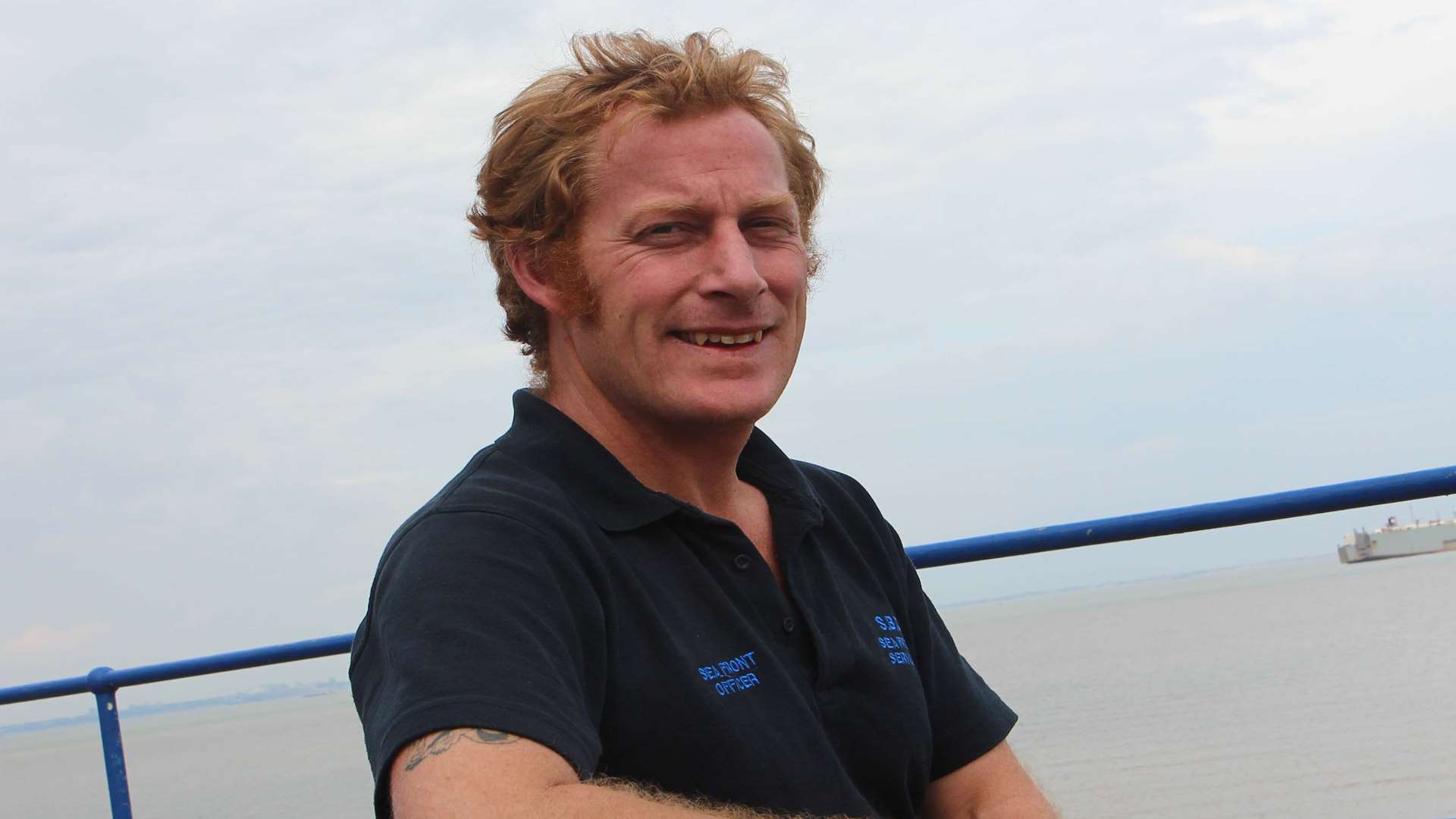 Seafront officer Ian Arnell