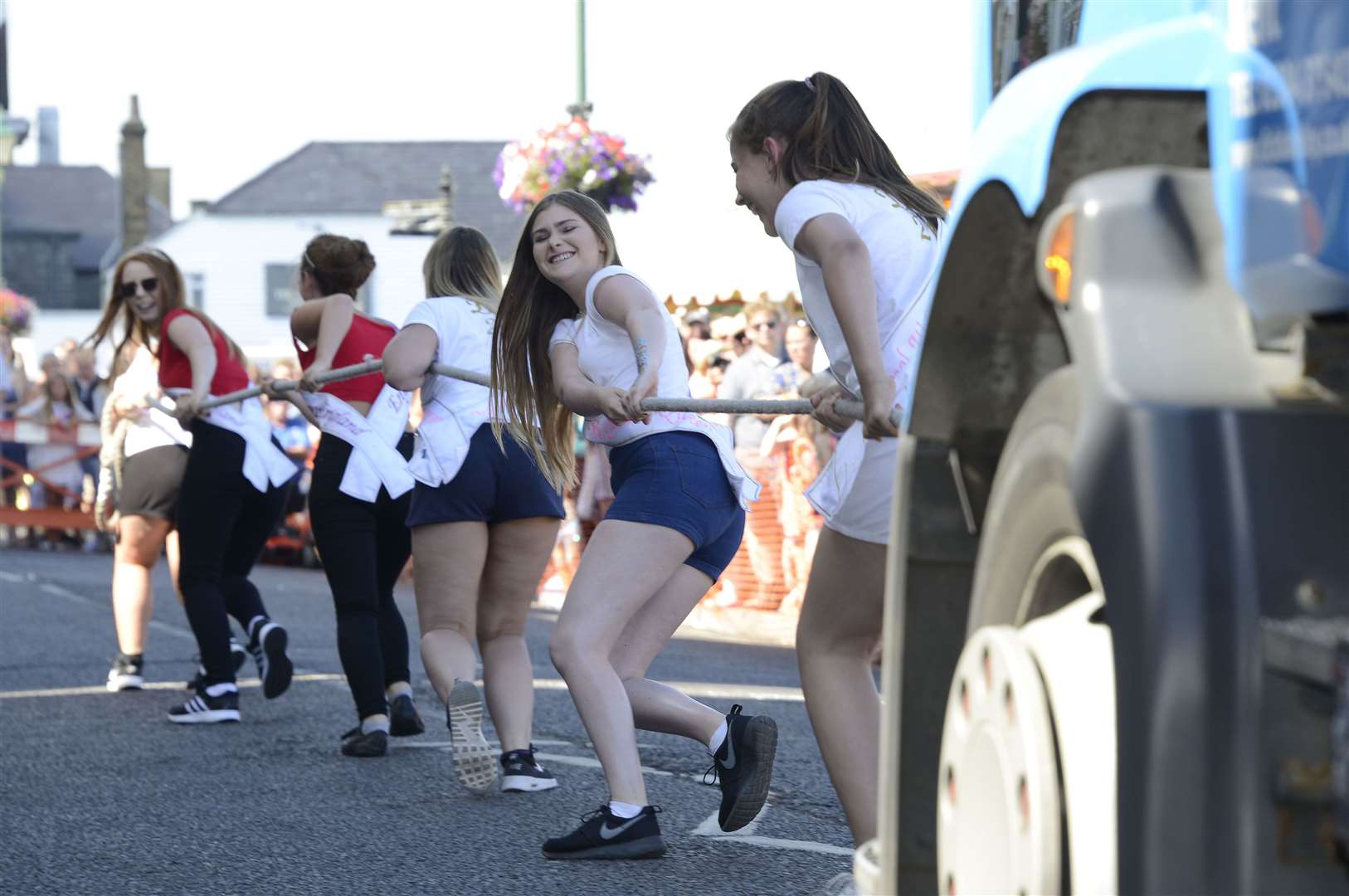 The Lorry Pull is a Regatta Week favourite