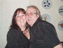 Swanley interchange crash victim Mike Baker with partner Shiela Bright