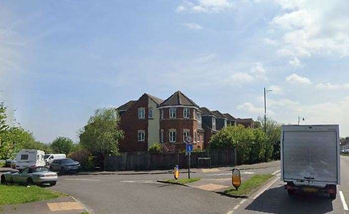 Pier Road, Gillingham at the junction with Mariners View. Picture: Google Maps