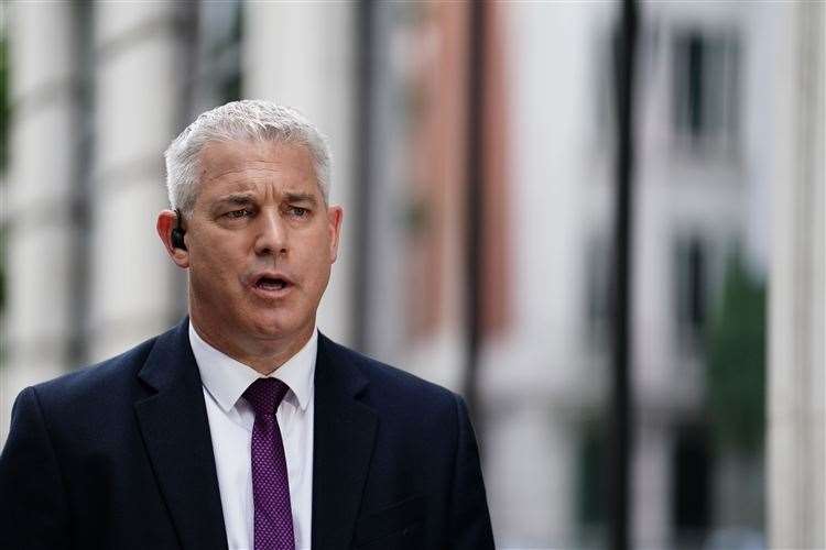 Secretary of State for Health and Social Care, Steve Barclay. Picture: Jordan Pettitt/PA