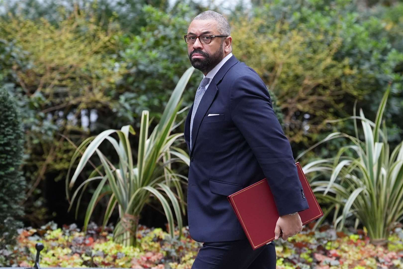 Home Secretary James Cleverly blamed the Opposition (Stefan Rousseau/PA)