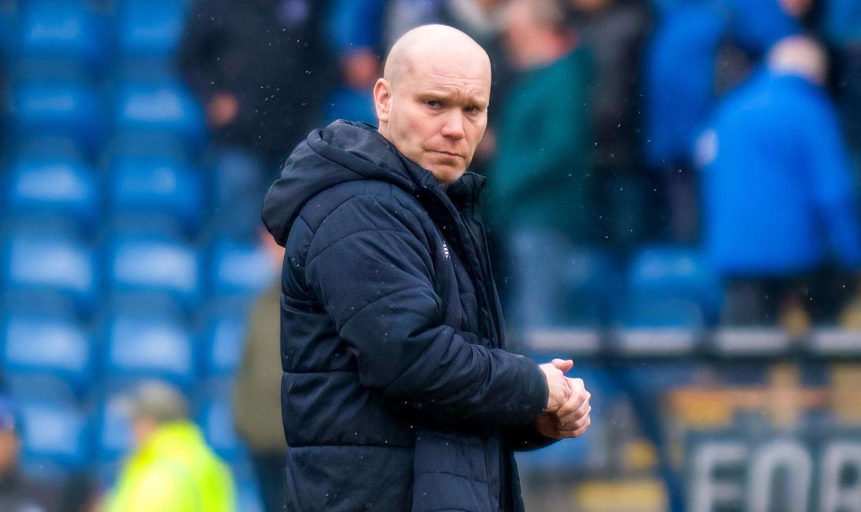 Ebbsfleet manager Danny Searle. Picture: Ed Miller/EUFC