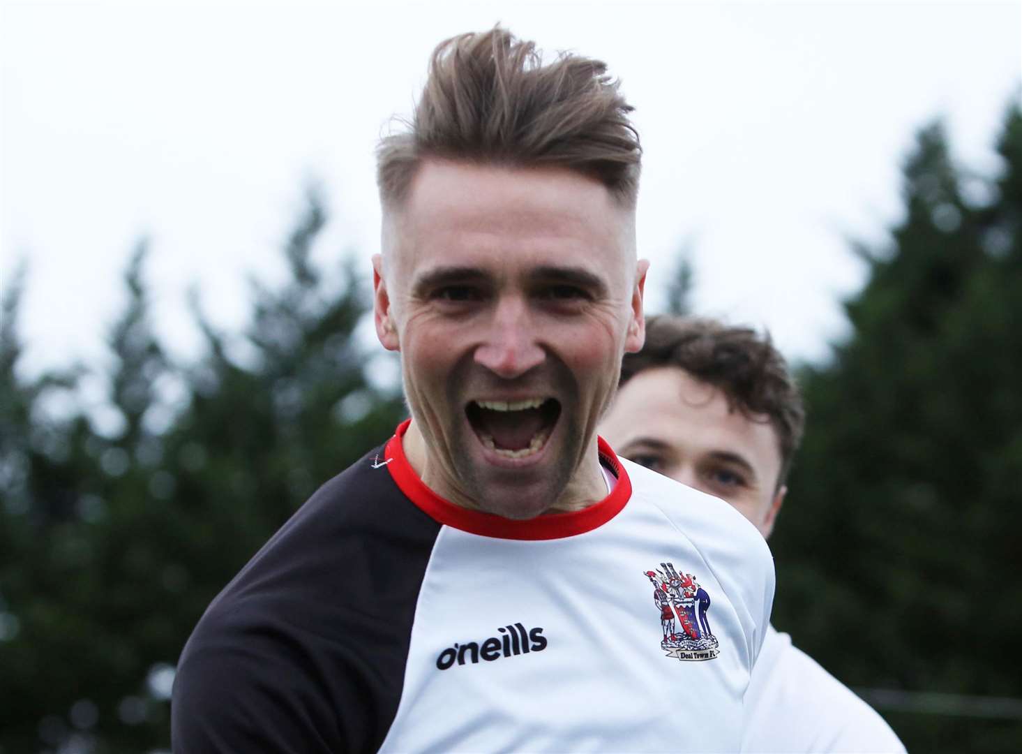 Tom Chapman scored both goals in Deal Town’s win last weekend Picture: Paul Willmott