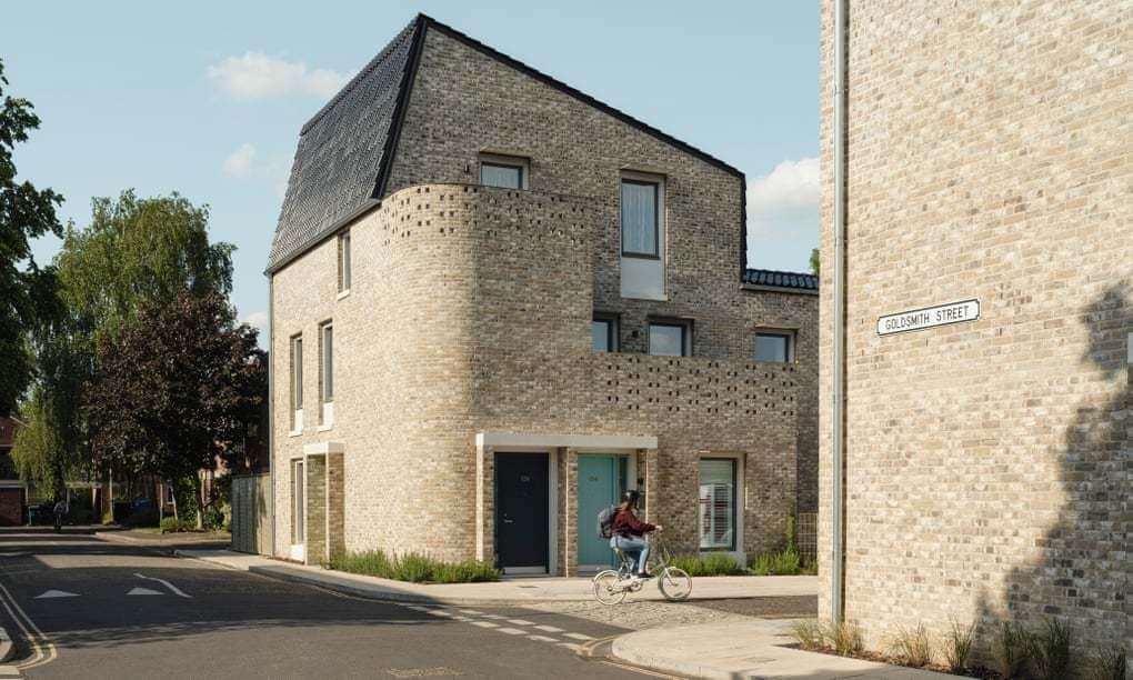 The award-winning Goldsmith Street development in Norwich. Picture: Mikhail Riches / Tim Crocker © 2019