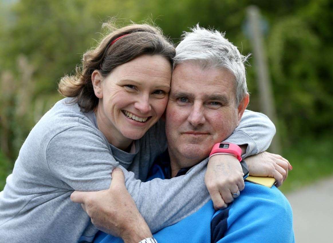 Alan and Liz Igglesden. Picture: Professional Cricketers' Trust