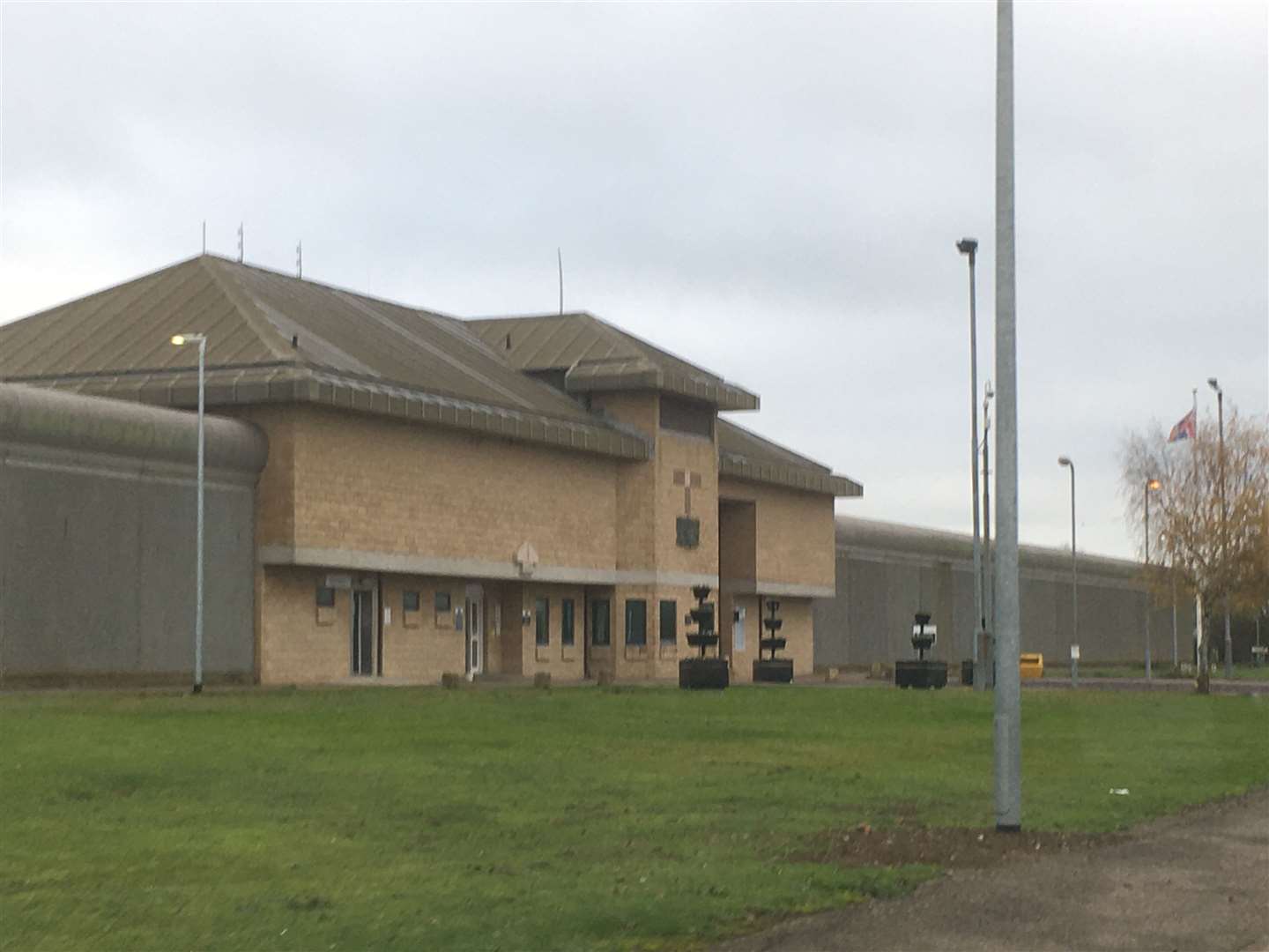 Elmley Prison at Eastchurch on the Isle of Sheppey