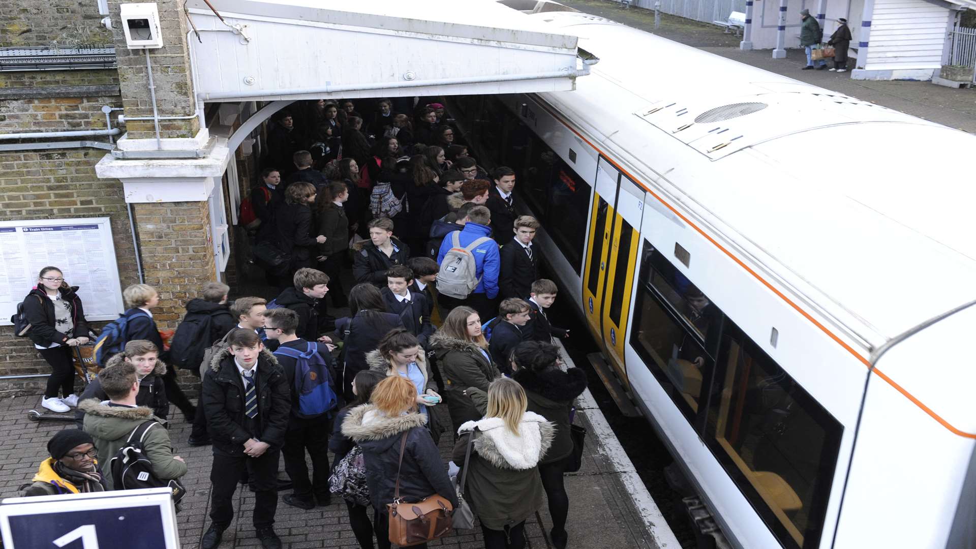 Southeastern trains. Library image.