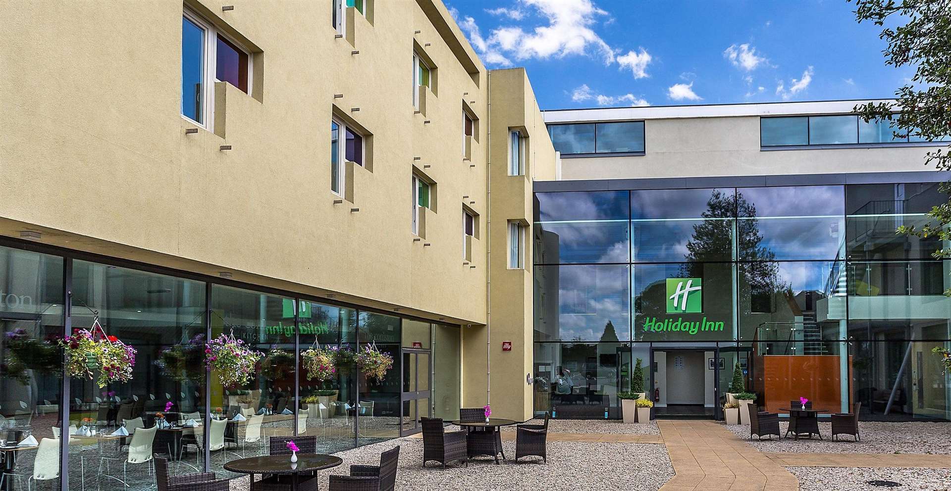 The entrance to the Holiday Inn hotel in Sittingbourne. Pictures: ihg