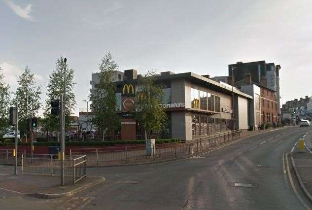 McDonald’s on the Broadway turning in Maidstone