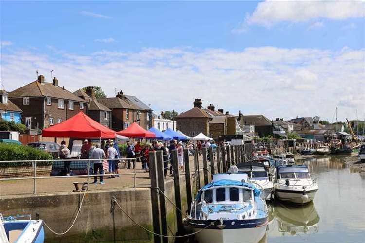 Queenborough Harbour on Sheppey. Picture: Queenborough Harbour Trust