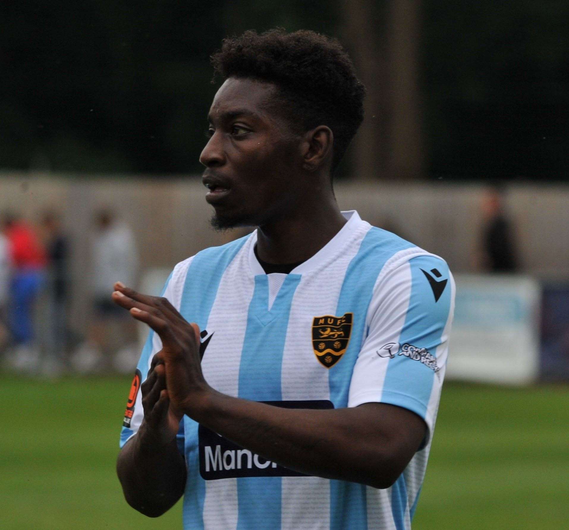 Maidstone United winger Jermaine McGlashan Picture: Steve Terrell