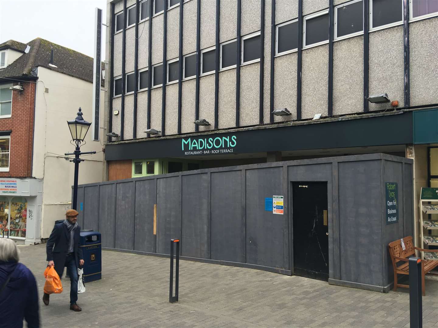 Branding has gone up for Madisons restaurant, formerly home to Strawberry Moons nightclub in Maidstone