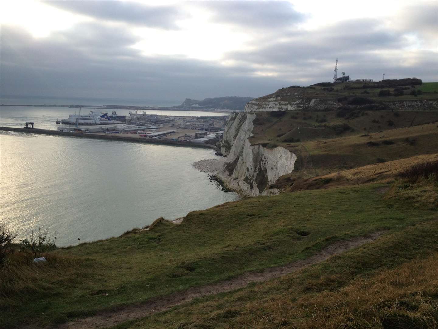 Dr Bruce Hottum had been diving near Dover