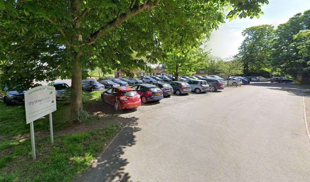 A man's body was found this morning at Barnehurst Golf Club. Picture: Google Maps