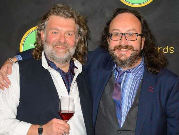 Si King and Dave Myers. Picture: Dominic Lipinski/PA