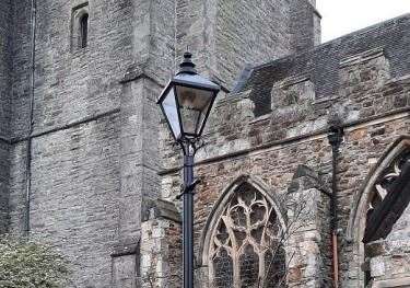 New external lampposts will be added within the church's premises. Picture: Price Whitehead