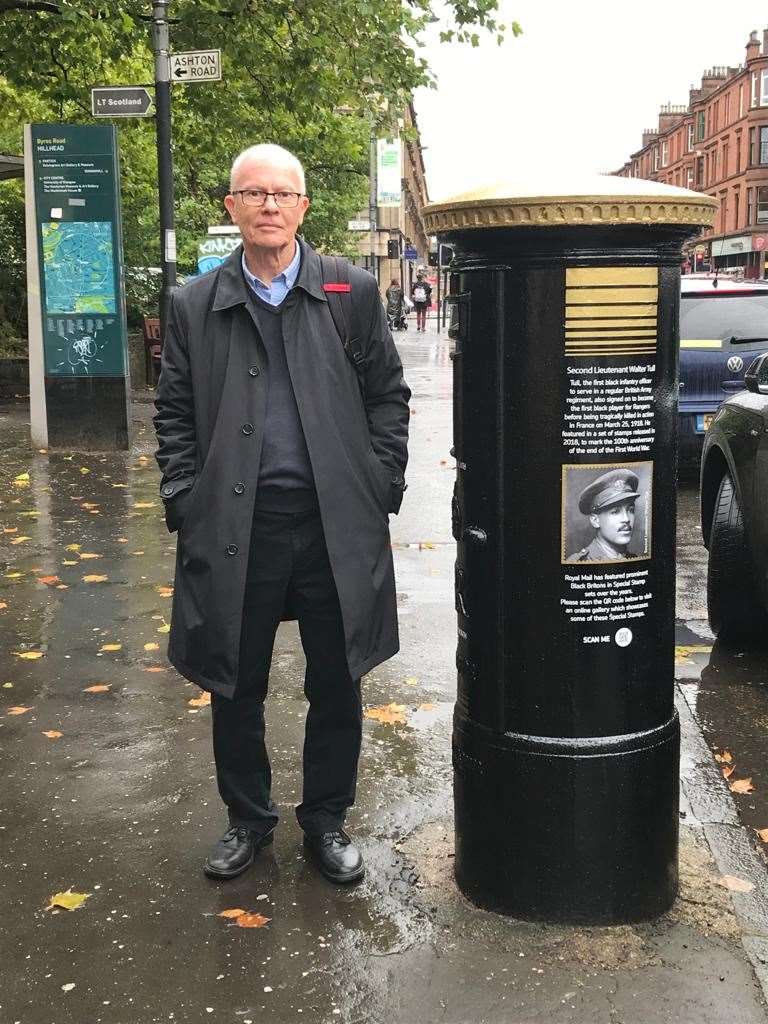 Edward Finlayson, grand-nephew of army officer Walter Tull (Annie Ritchie/PA)