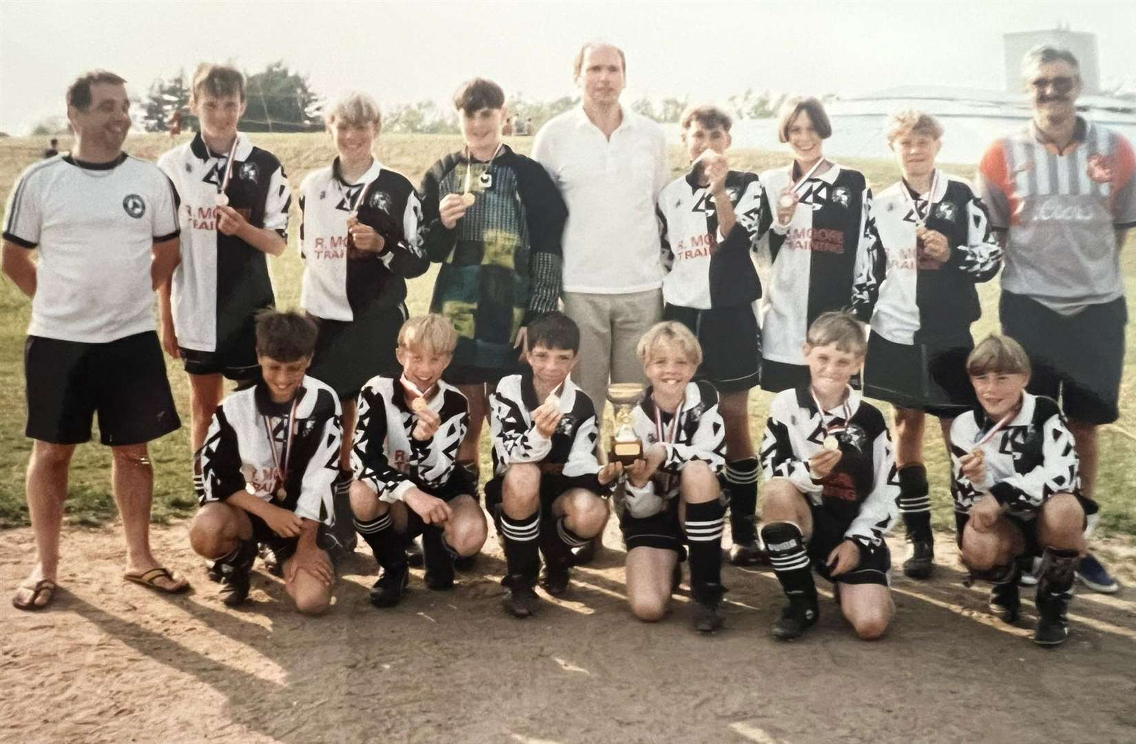 His passion for football followed him throughout his life. Picture: Lindsay Godden