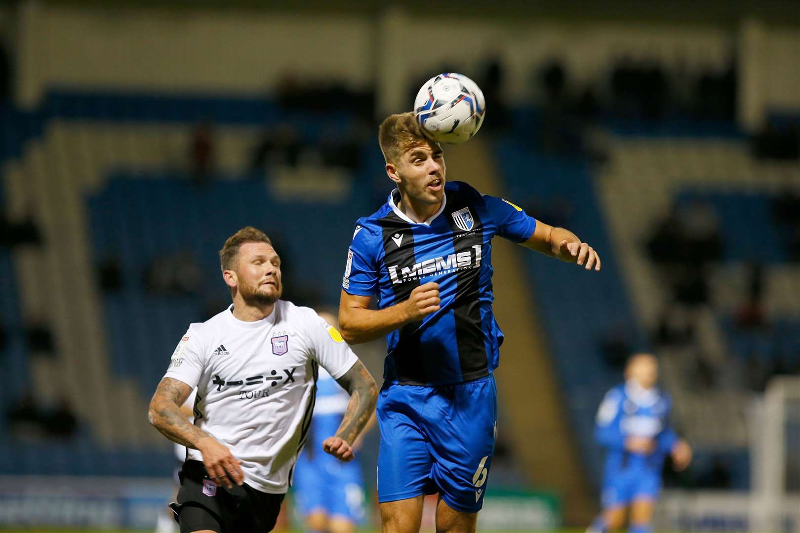 Jack Tucker impressed on his return to the Gillingham team Picture: Andy Jones