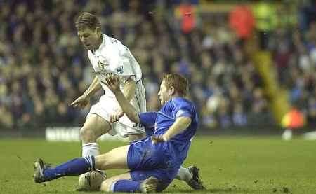 DOWN AND OUT: Gillingham's Roland Edge in action in the second half. Picture: GRANT FALVEY