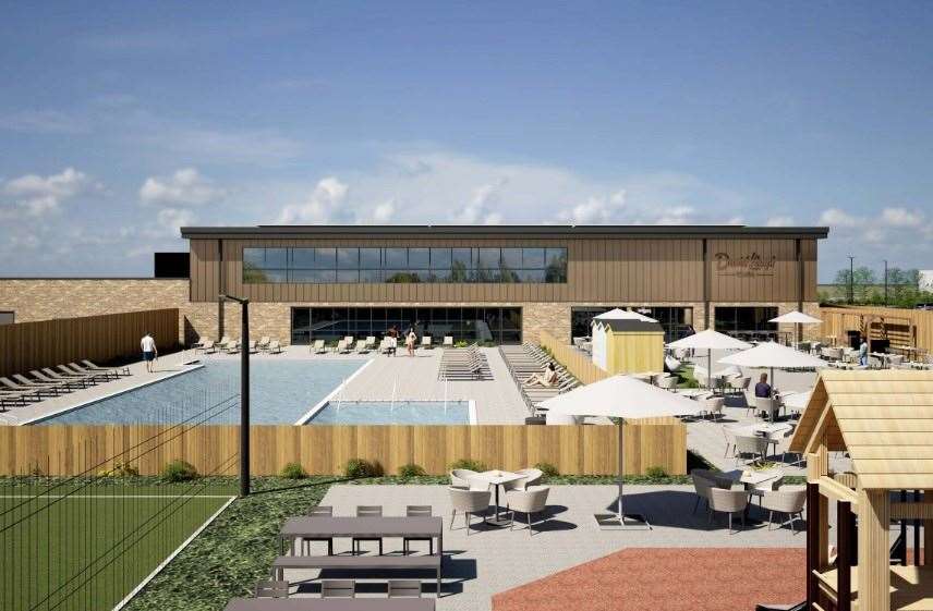 David Lloyd already has two properties in Kent and is building two more, including one in Herne Bay. Photo: David Lloyd Leisure and Hadfield Cawkwell Davison