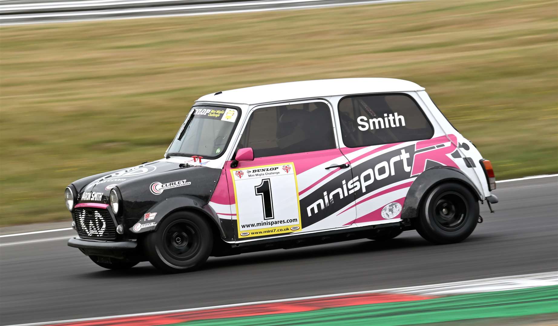 Aaron Smith, from Larkfield, endured a difficult weekend in the Mini Miglias, taking 12th and two fifth-place finishes. Picture: Simon Hildrew