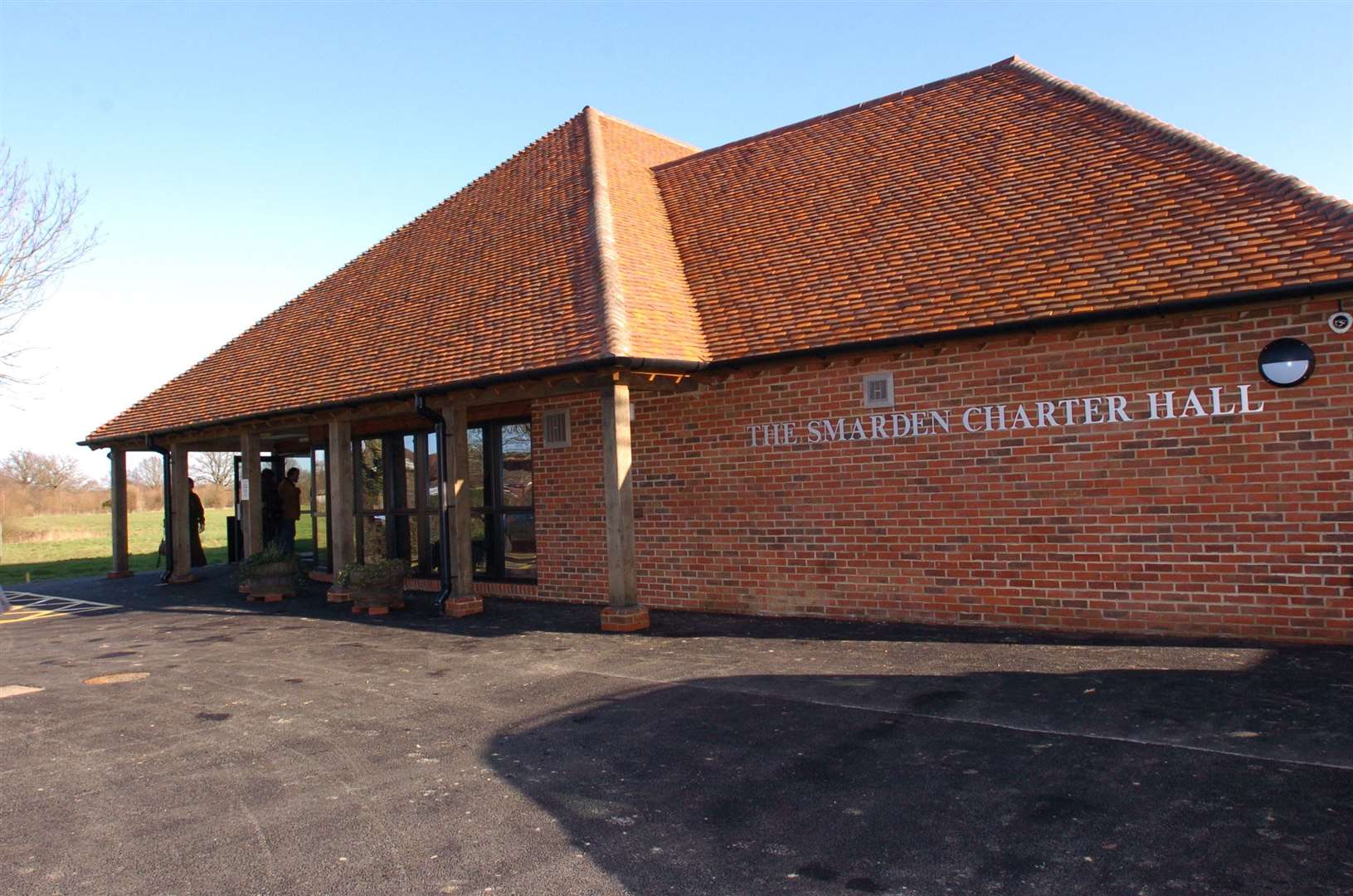 The part-time Post Office opened at Smarden Village Hall today