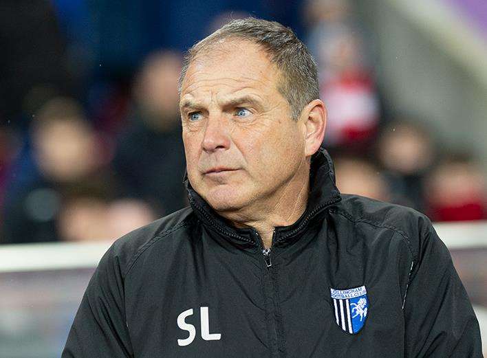 Gillingham manager Steve Lovell at Sunderland Picture: Ady Kerry (7296203)