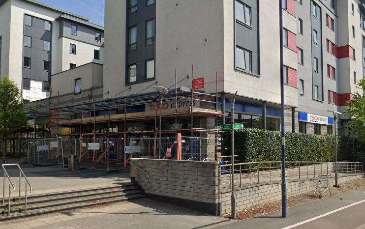 Tesco Express in Pier Road, Gillingham. Picture: Google Street View