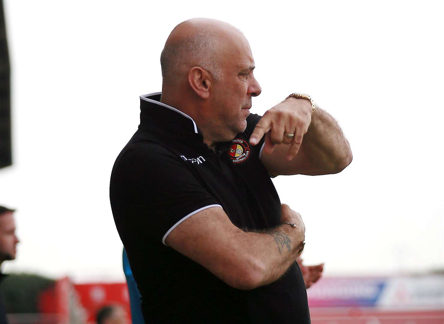 Ebbsfleet manager Garry Hill Picture: Phil Lee