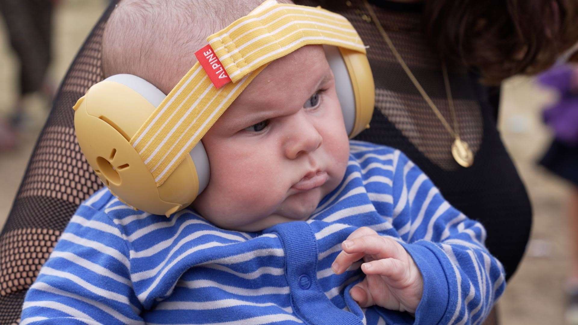 Baby Finlay stole the show as Annie Mac opened the Other Stage at Glastonbury Festival in June (Tom Leese/PA)