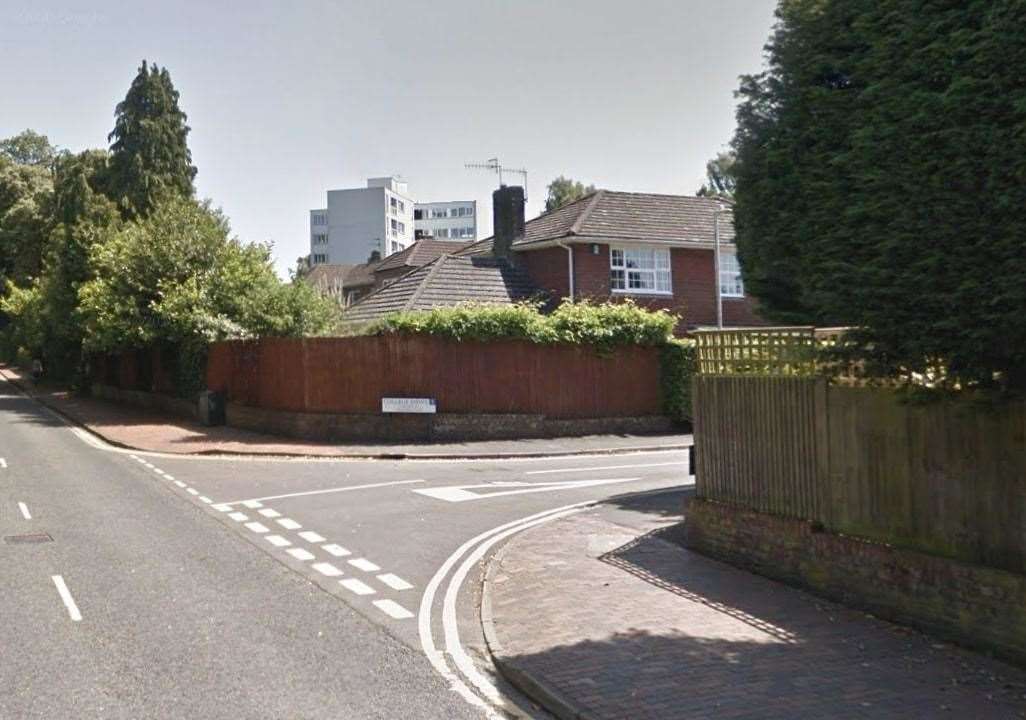 Police are appealing for witnesses after a woman was reportedly sexually assaulted in Sandrock Road, Tunbridge Wells near the junction with College Drive. Picture: Google Maps