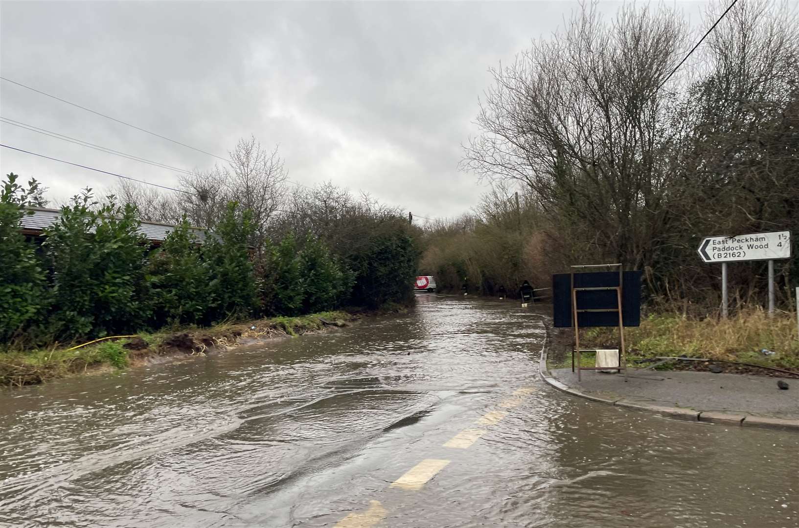 Hampstead Lane in Yalding. Picture: Sean McPolin