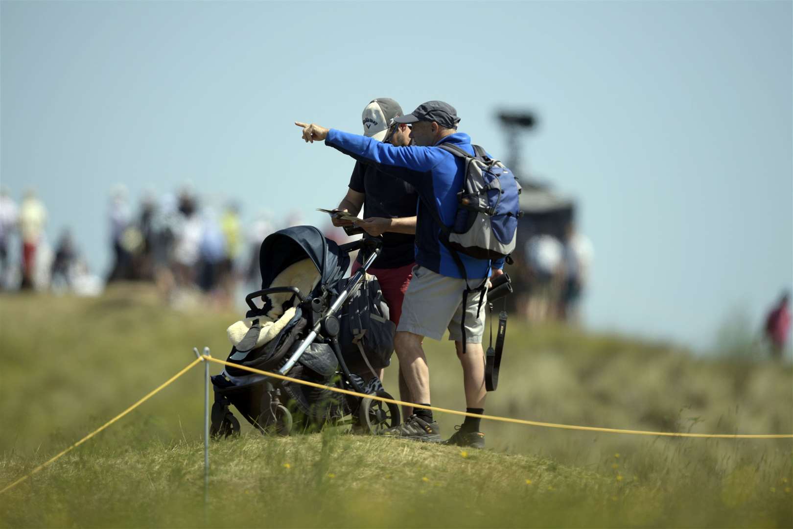 Fans young and old find their way around the course. Picture: Barry Goodwin (49307478)