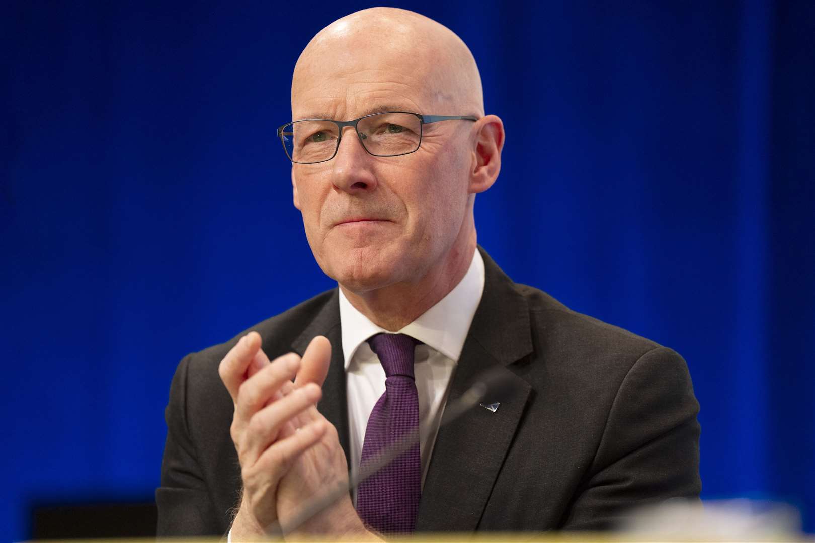 First Minister John Swinney said the situation in the Middle East was ‘terrifying’ (Jane Barlow/PA Wire).