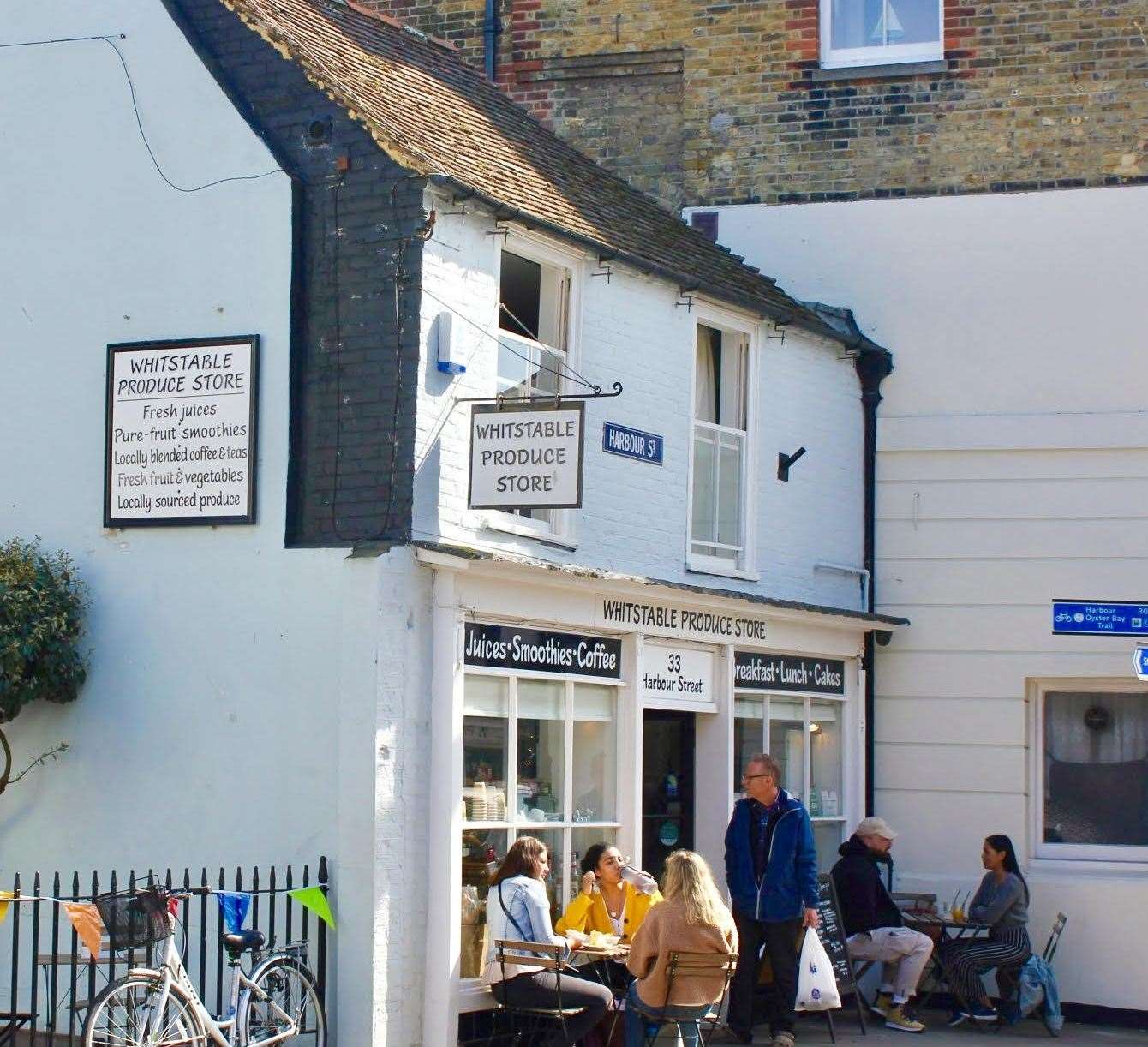 The Whitstable Produce Store in Harbour Street has closed