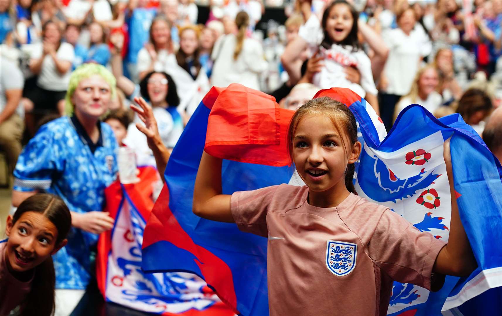 England beat hosts Australia in the semi-final on Wednesday (Victoria Jones/PA)