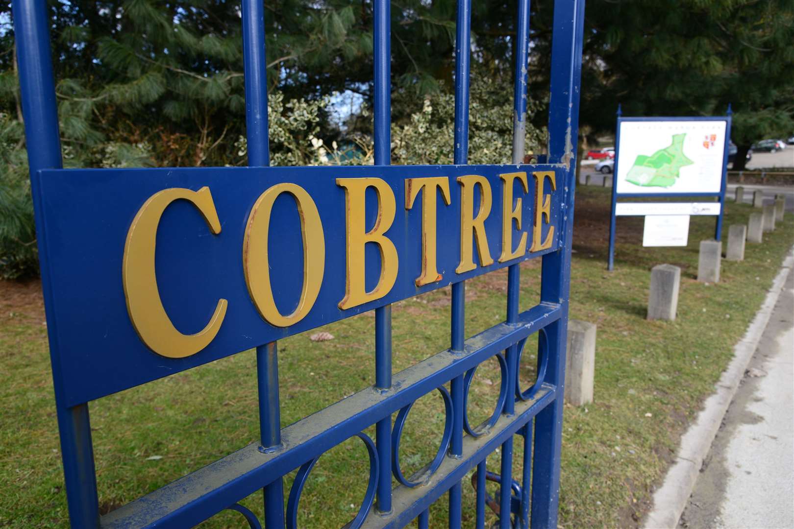 Entrance to Cobtree Manor Park. Picture: Gary Browne