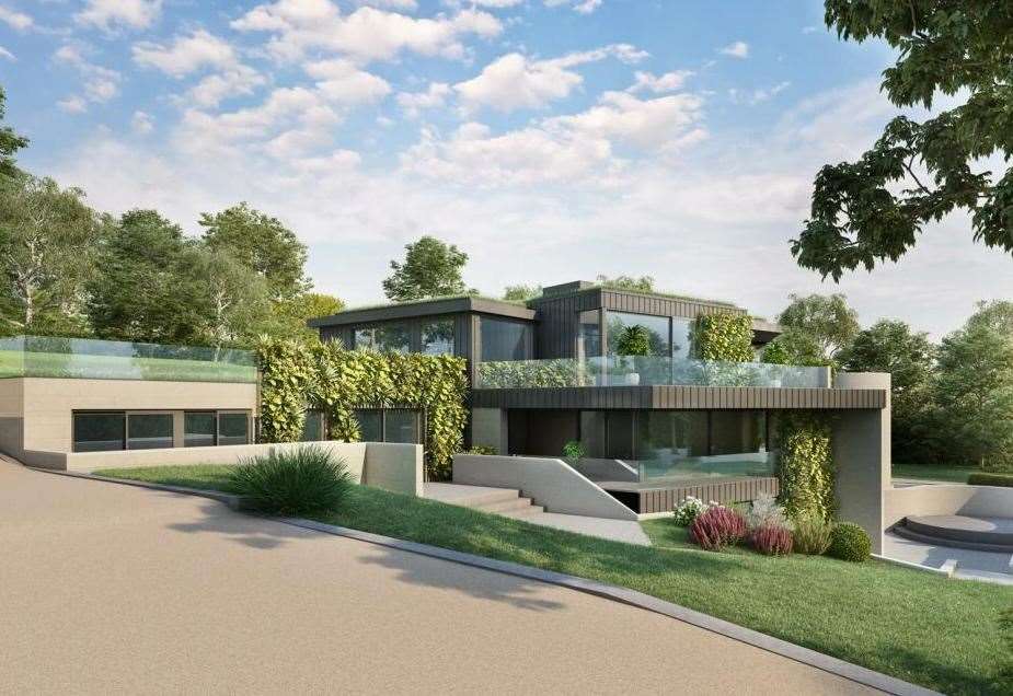 A glimpse of what the completed construction in Lenham should look like. Picture: Fine & Country, West Malling