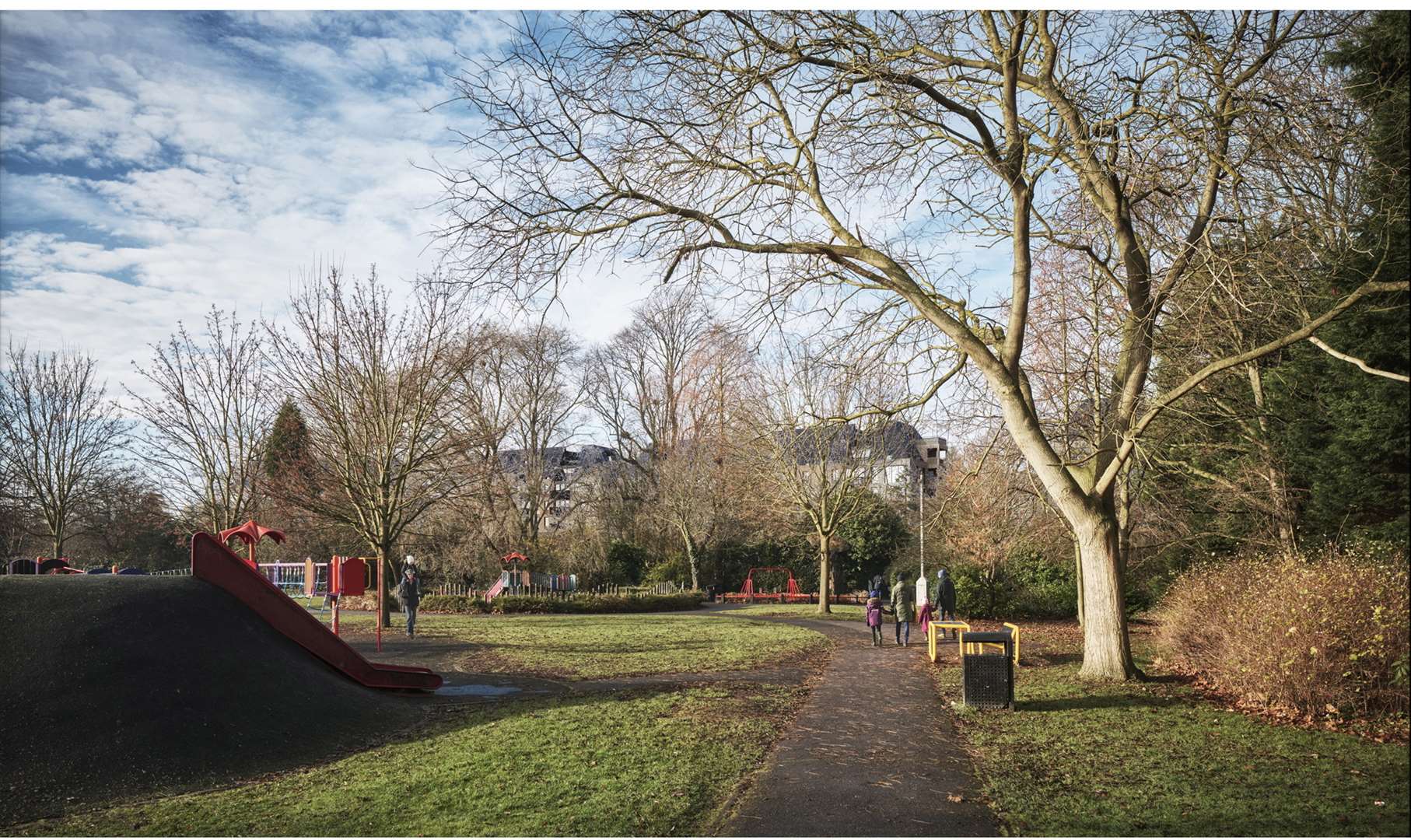 View from the park's play area