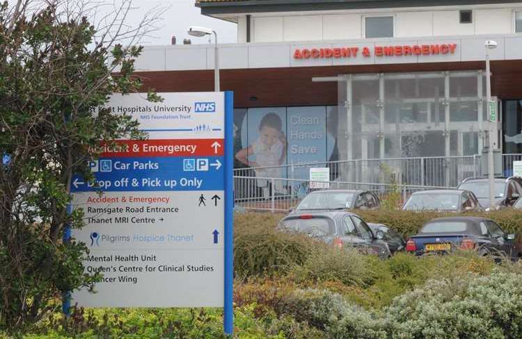 The Queen Elizabeth The Queen Mother Hospital in Margate