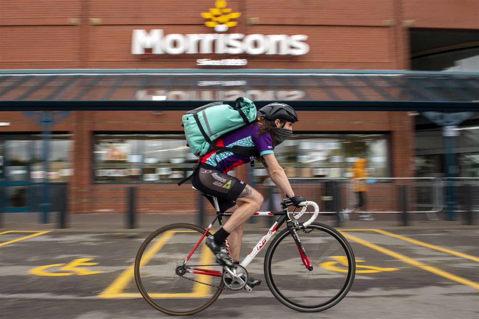 Morrisons linked up with Deliveroo last year (Anthony Devlin/PA)